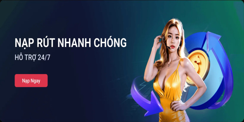 Linh hoạt khi nạp tiền Dabet