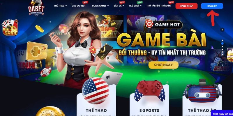 Giới thiệu cơ bản khi tải app Dabet 